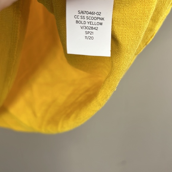GAP | Yellow Short Sleeve Shirt - Picture 5 of 5